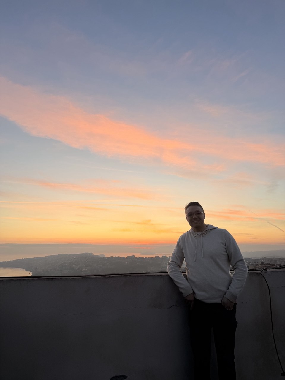 Rooftop sunset, Naples